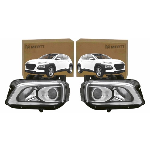 HYUNDAI KONA 2018- REFLEKTORY PRZEDNIE LAMPY PRZÓD ZWYKŁA PRAWA LEWA KPL