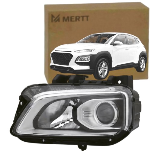 REFLEKTOR PRZEDNI LAMPA PRZÓD ZWYKŁA LEWA 92101-J9000 HYUNDAI KONA 2018-