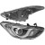 REFLEKTORY LAMPY PRZEDNIE KOMPLET LEWY PRAWY H7+H7 HYUNDAI I30 2012-2014