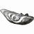 HYUNDAI I30 2012-2014 REFLEKTOR LAMPA PRZEDNIA LEWA PRAWA H7+H7 KOMPLET