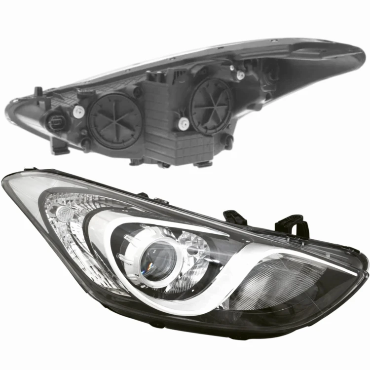 HYUNDAI I30 2012-2014 REFLEKTOR LAMPA PRZEDNIA LEWA PRAWA H7+H7 KOMPLET