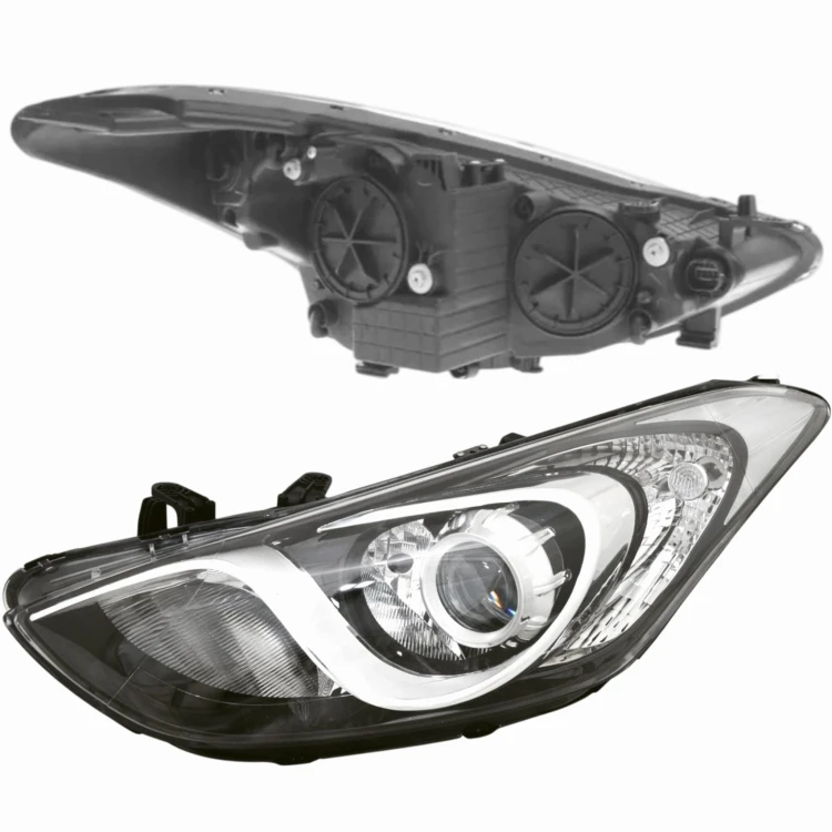HYUNDAI I30 2012-2014 REFLEKTOR LAMPA PRZEDNIA LEWA PRAWA H7+H7 KOMPLET