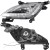 HYUNDAI i30 2011-2017 LAMPY PRZECIWMGIELNE HALOGEN LED LEWA PRAWA KOMPLET