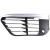ATRAPA KRATKA ZAŚLEPKA ZDERZAKA LEWA SREBRNA PDC 51117453987 BMW F48 2014-