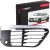 BMW F48 2014- ATRAPA KRATKA ZAŚLEPKA ZDERZAKA PRAWA SREBRNA PDC 51117453988