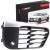 BMW F48 2014- ATRAPA KRATKA ZAŚLEPKA ZDERZAKA PRAWA SREBRNA PDC 51117453988