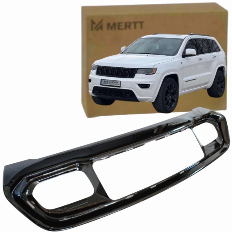 Jeep Grand Cherokee WK2 IV 17-21 RAMKA ZDERZAKA atrapa rama CZARNY POŁYSK