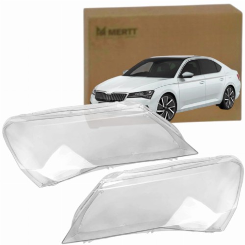 SKODA SUPERB III 2015-2018 KOMPLET KLOSZY Reflektora przedniego szkła nowe