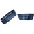 x2 ATRAPA zderzaka PRAWA + LEWA CHROM DEKOR kratka AUDI A3 8V 16-20 S-Line