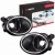 BMW E46 E39 HALOGEN LAMPA PRZECIWGIELNA PRAWA LEWA KPL CLEAR