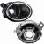 BMW E46 E39 HALOGEN LAMPA PRZECIWGIELNA PRAWA LEWA KPL CLEAR