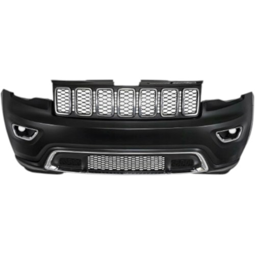 JEEP GRAND CHEROKEE WK2 2017-2021 ZDERZAK PRZEDNI KOMPLETNY NOWY CHROM