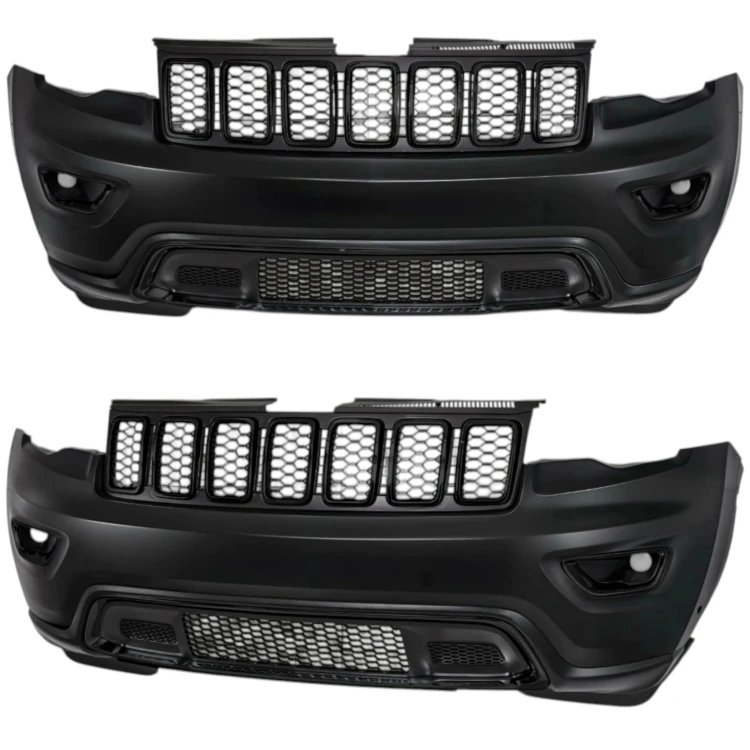 ZDERZAK PRZEDNI KOMPLETNY NOWY CZARNY JEEP GRAND CHEROKEE WK2 2017-2021