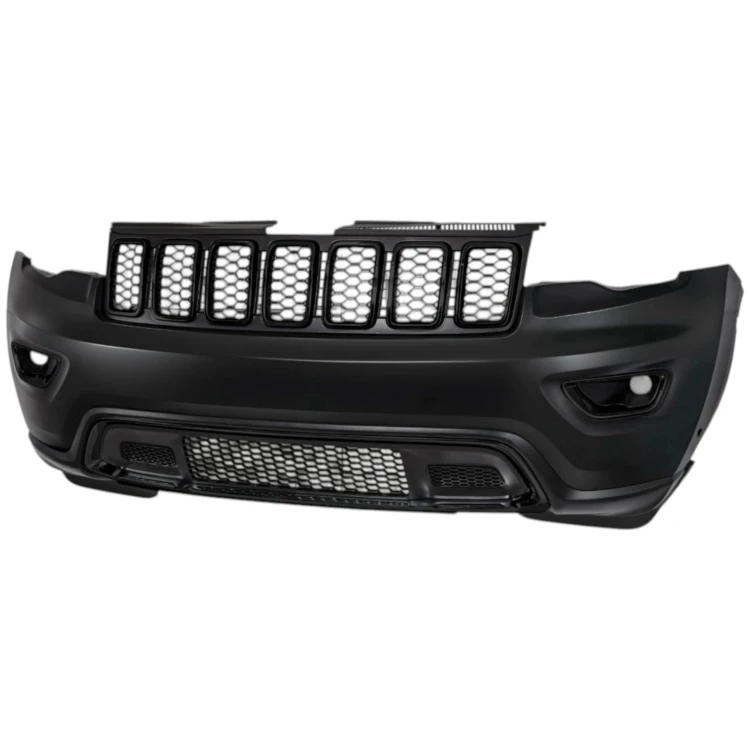 ZDERZAK PRZEDNI KOMPLETNY NOWY CZARNY JEEP GRAND CHEROKEE WK2 2017-2021