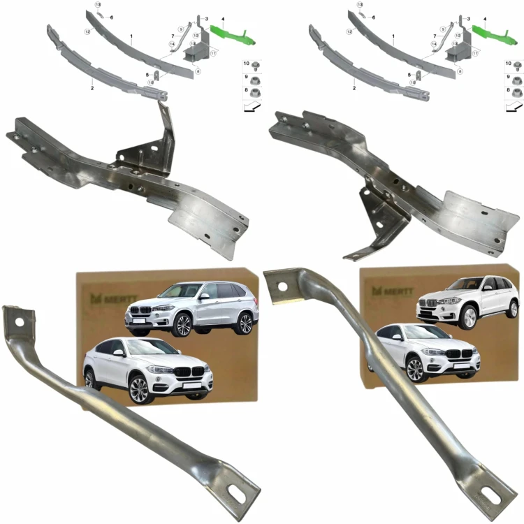 BMW X5 F15 X6 F16 OKULAR WSPORNIK PRAWY LEWY LAMPY WSPORNIK WZMOCNIENIE V