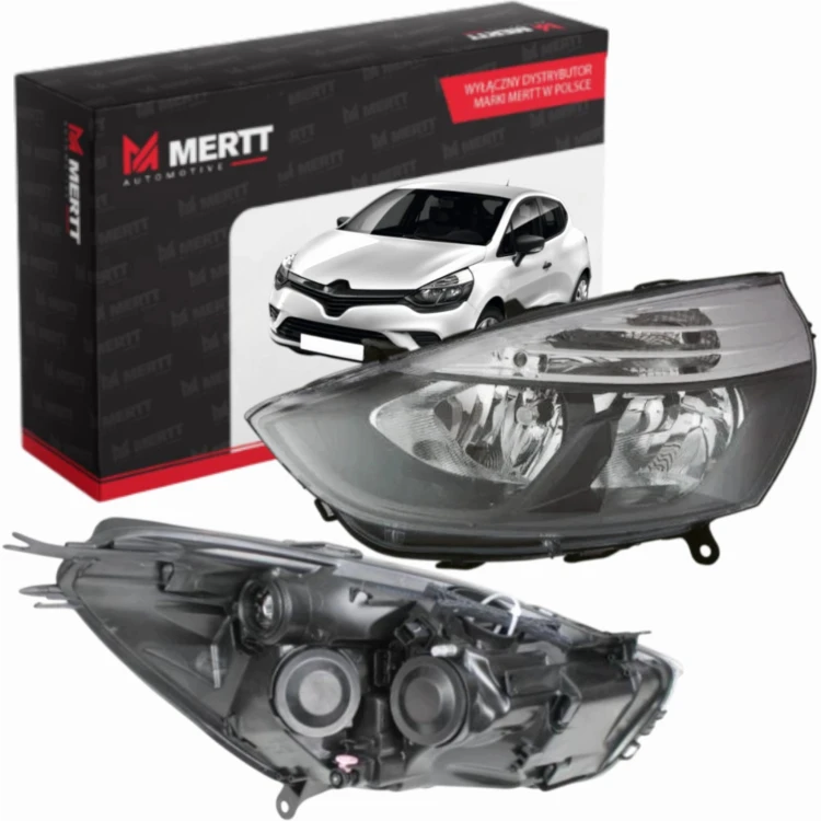 REFLEKTOR LAMPA PRZEDNIA LEWA PRAWA RENAULT CLIO IV 2016-2019 KOMPLET