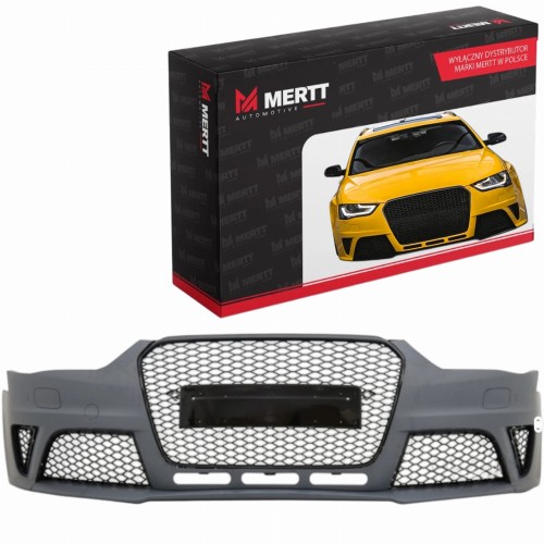 AUDI A4 B8 LIFT 2011-2015 ZDERZAK PRZEDNI KOMPLETNY RS LOOK PRZOD