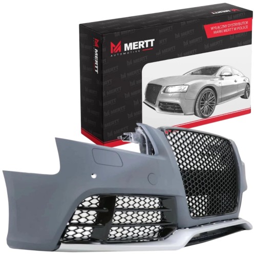 ZDERZAK KOMPLETNY PRZEDNI ATRAPA GRILL PRZÓD RS LOOK AUDI A5 8T 2008-2011