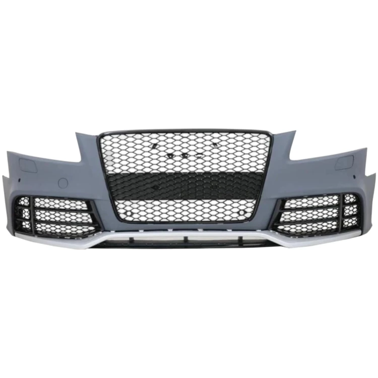 ZDERZAK KOMPLETNY PRZEDNI ATRAPA GRILL PRZÓD RS LOOK AUDI A5 8T 2008-2011