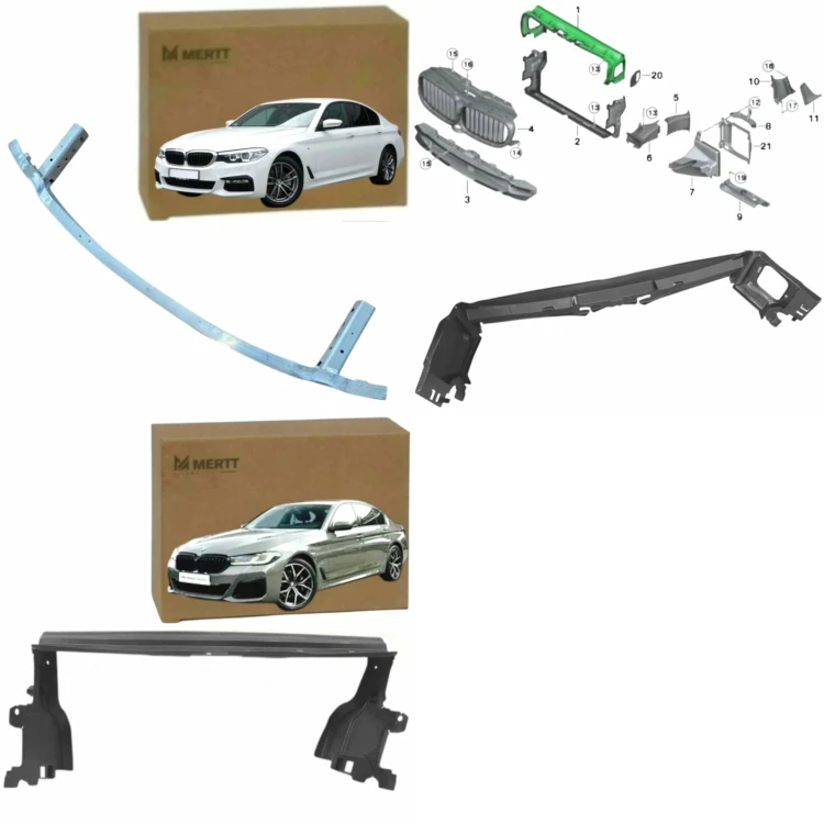 BMW G30 G31 2016- ROLETA ŻALUZJA KIEROWNICE POWIETRZA BELKA WZMOCNIENIE