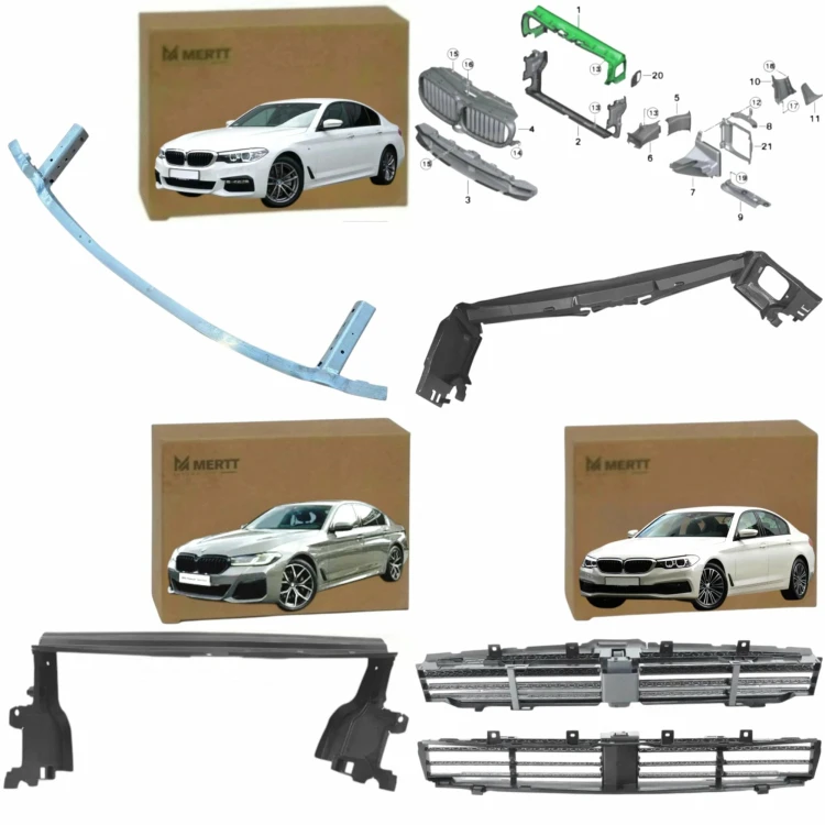 BMW G30 2016+ ROLETA ŻALUZJA KIEROWNICE POWIETRZA BELKA WZMOCNIENIE DOLNE