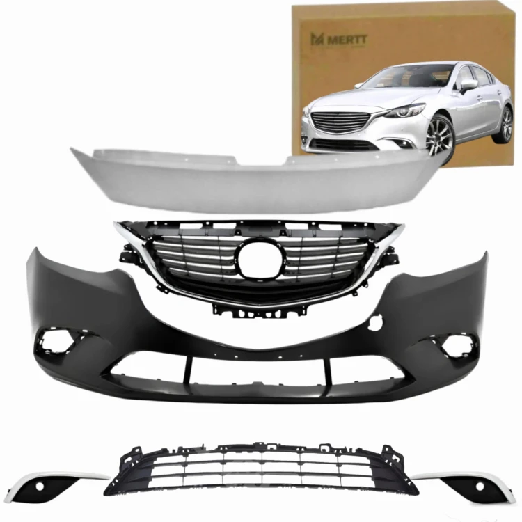 MAZDA 6 2016+ ATRAPA KRATKA GRILL ZDERZAK SKORUPA CHROM LISTWA GW2F50031