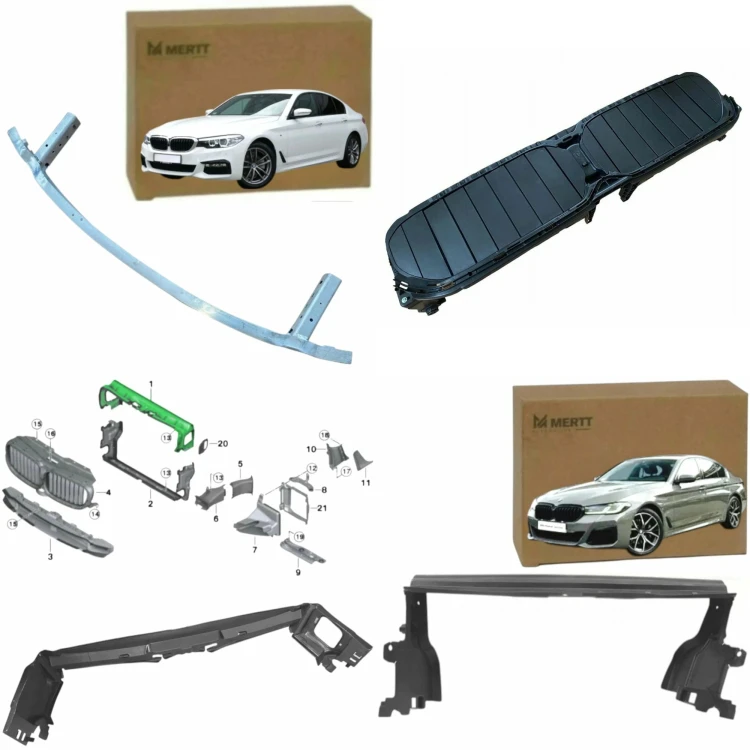 BMW 5 G30 G31 ROLETA ŻALUZJA KIEROWNICE POWIETRZA BELKA WZMOCNIENIE DOLNE