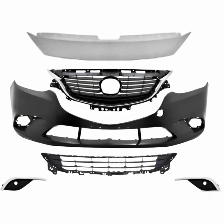 MAZDA 6 2016+ ATRAPA KRATKA GRILL ZDERZAK SKORUPA CHROM LISTWA GW2F50031