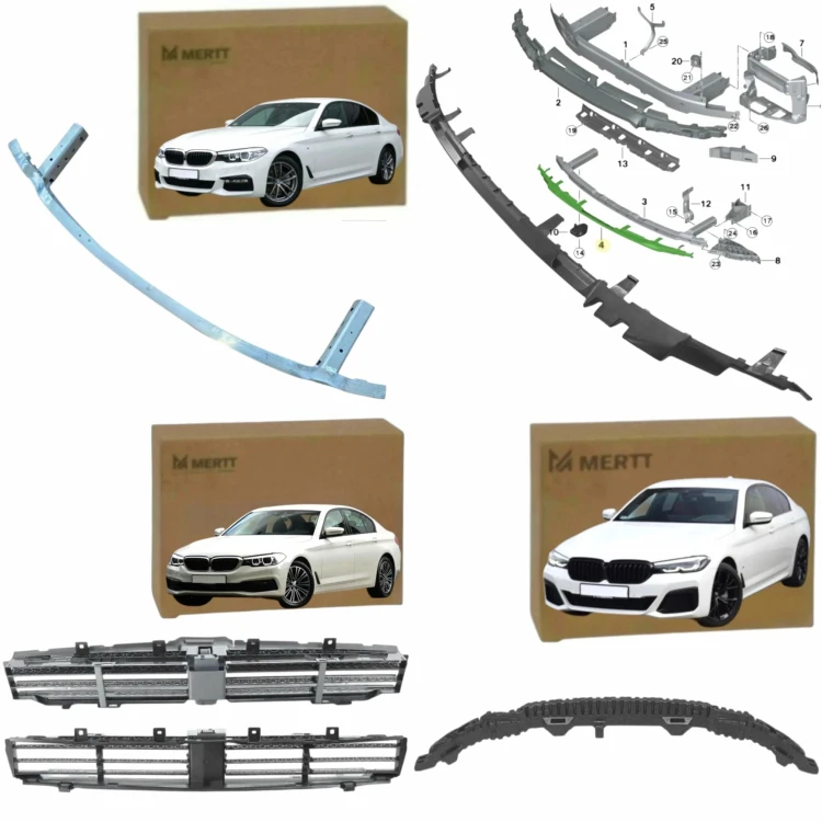 BMW 5 G30 BELKA WZMOCNIENIE ABSORBER ROLETA ŻALUZJA KIEROWNICA POWIETRZA