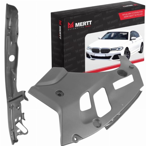 BMW G30 G31 OSŁONA BŁOTNIKA PASA PRZEDNIEGO WSPORNIK PŁYTA LEWA