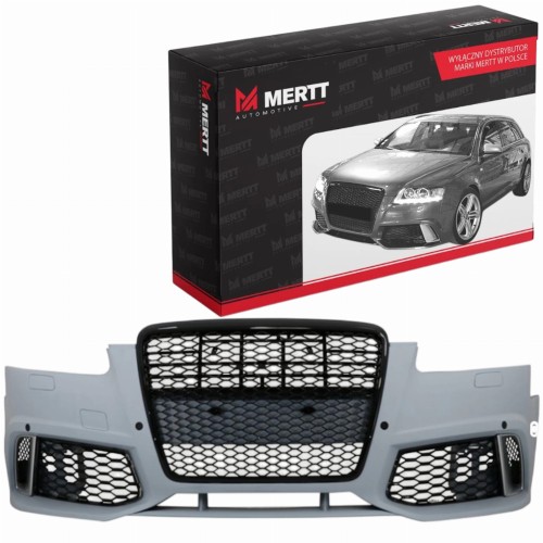 AUDI A6 C6 2004-2011 RS LOOK ZDERZAK KOMPLETNY PRZÓD GRILL ATRAPA ZAŚLEPKA