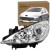 REFLEKTOR LAMPA PRZEDNIA LEWA H1 H7 620886 + SILNIK PEUGEOT 307 2005-2009