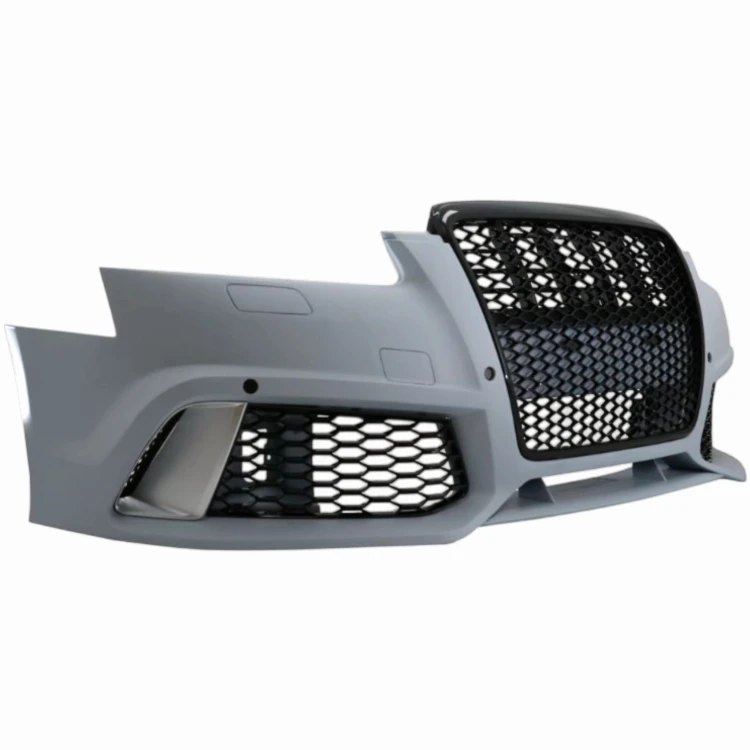 AUDI A6 C6 2004-2011 RS LOOK ZDERZAK KOMPLETNY PRZÓD GRILL ATRAPA ZAŚLEPKA