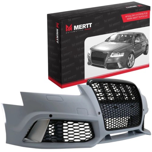 ZDERZAK KOMPLETNY RS LOOK PRZÓD GRILL ATRAPA ZAŚLEPKA AUDI A6 C6 2004-2011