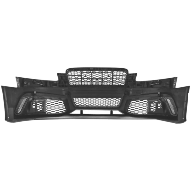 ZDERZAK KOMPLETNY RS LOOK PRZÓD GRILL ATRAPA ZAŚLEPKA AUDI A6 C6 2004-2011