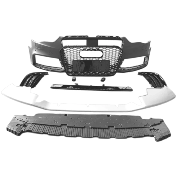ZDERZAK KOMPLETNY RS LOOK ATRAPA GRILL ZAŚLEPKA OSŁONA AUDI A5 8T 2011-2016