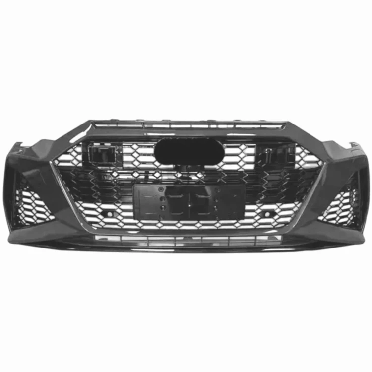 AUDI A7 4K8 2018+ KOMPLETNY ZDERZAK PRZEDNI RS LOOK ATRAPA GRILL OSŁONA