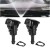 DYSZE SPRYSKIWACZY SZYBY PRZÓD KOMPLET JEEP DODGE CHRYSLER 5303833AA