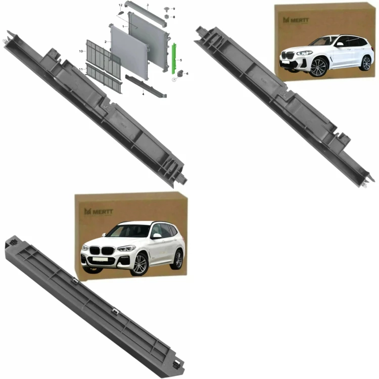 BMW G01 G02 2017+ OBUDOWA CHŁODNICY RAMKA LEWA PRAWA DOLNA