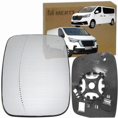 WKLAD SZKŁO LUSTERKA LEWY RENAULT TRAFIC PRIMASTAR 2021-2025 963660372R