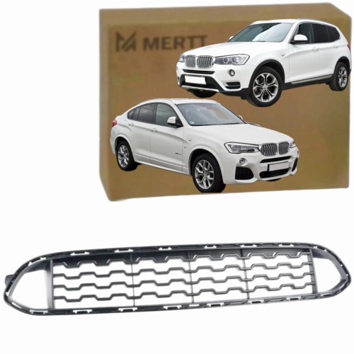 BMW X3 F25 X4 F26 Kratka ATRAPA Zderzaka Przód M Pakiet Środkowa Dolna