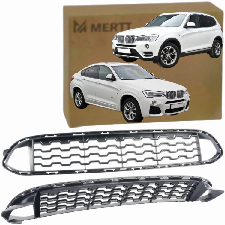 BMW X3 F25 X4 F26 Kratka ATRAPA Zderzaka Przód M Pakiet Środkowa Dolna