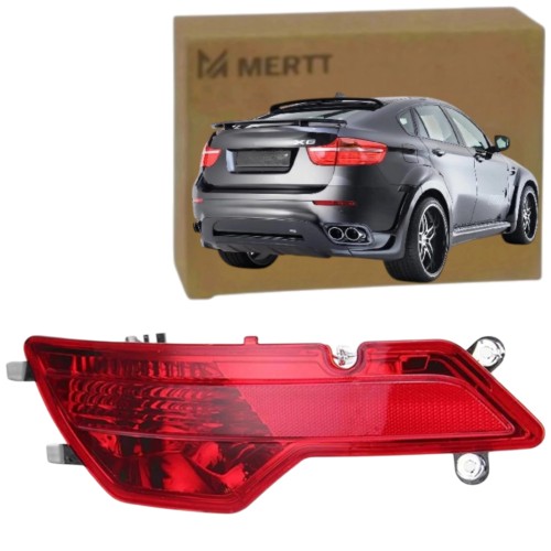BMW X6 E71 2007-2014 LAMPA PRZECIWMGIELNA TYŁ PRAWA Z ODBLASKIEM 6314718722