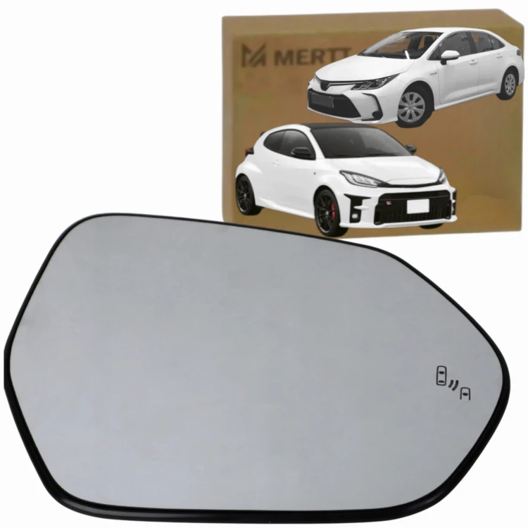 WKŁAD SZKŁO LUSTERKA PRAWY ASYSTENT OGRZEWANE TOYOTA COROLLA E21 YARIS 2020