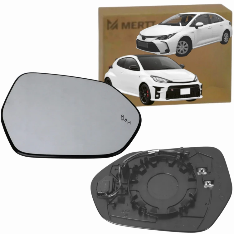 WKŁAD SZKŁO LUSTERKA PRAWY ASYSTENT OGRZEWANE TOYOTA COROLLA E21 YARIS 2020