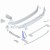 POPRZECZKA PIONOWA PASA UCHWYT BMW X1 F48 F39 F45 F46 PRAWA 51117301586