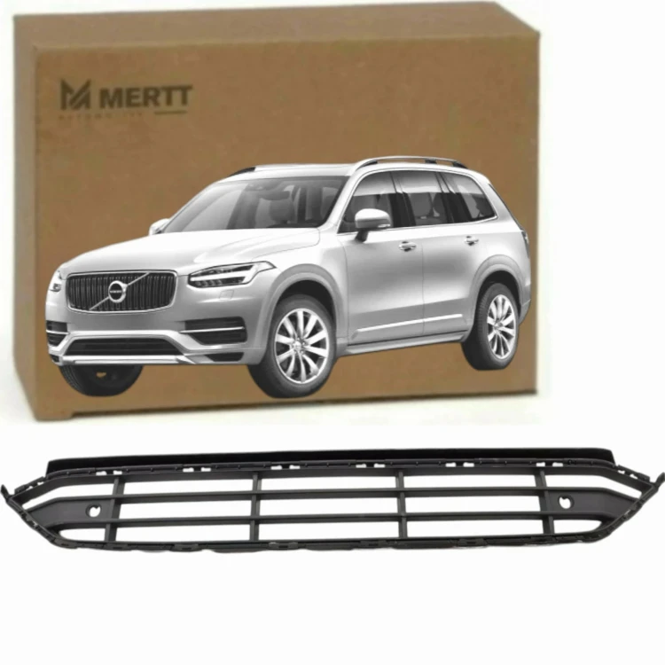 VOLVO XC90 2015- ATRAPA W ZDERZAKU ŚRODKOWA Z OTWORAMI NA CZUJNIKI PDC
