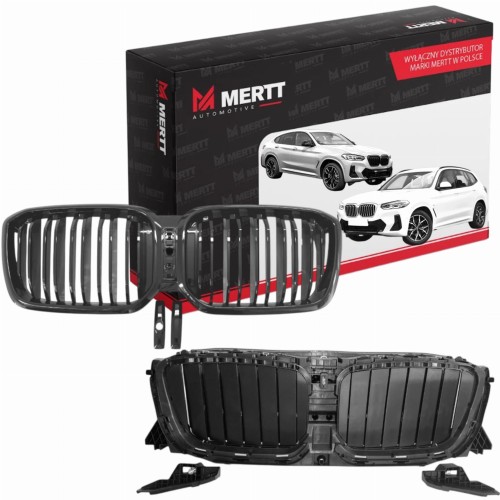 KIEROWNICA POWIETRZA roleta żaluzja ATRAPA NERKI GRILL BMW G01 G02 + SILNIK