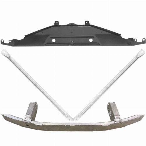 BMW 5 F10 F11 BELKA WZMOCNIENIE ZDERZAKA WSPORNIK V przód pas aluminium