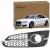 AUDI A8 D4 S8 LIFT 2013- KRATKA ZDERZAKA ATRAPA CHROM LEWA 4H0807679AF